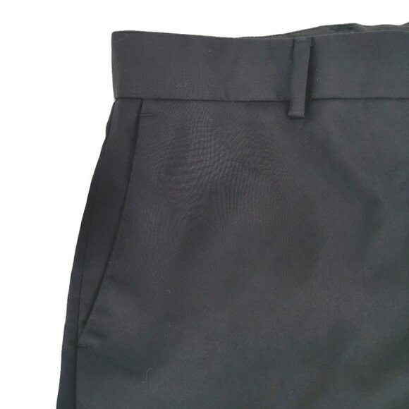 Apt 9 Men's 34 x 32 Modern Fit Black Dress Pants - Picture 3 of 13